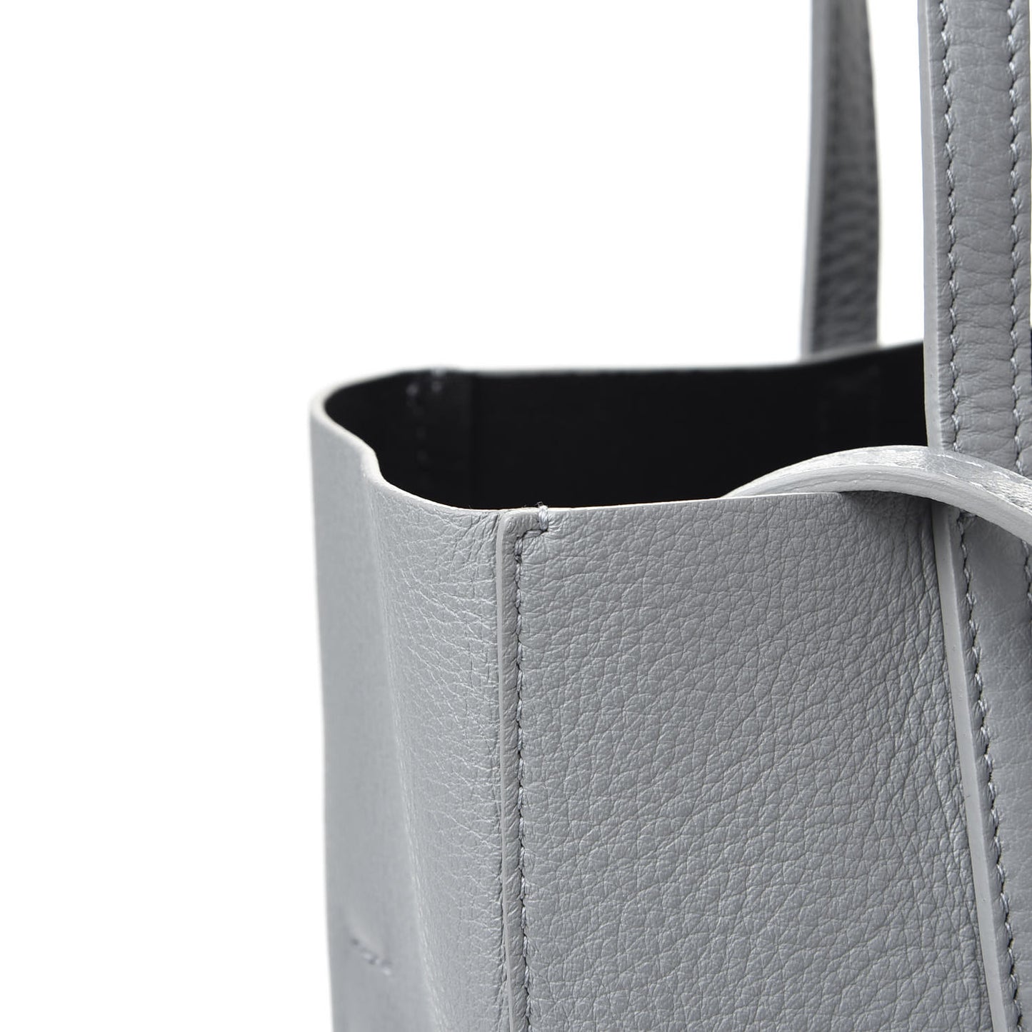 Calfskin XS Everyday Tote Balenciaga Grey Black