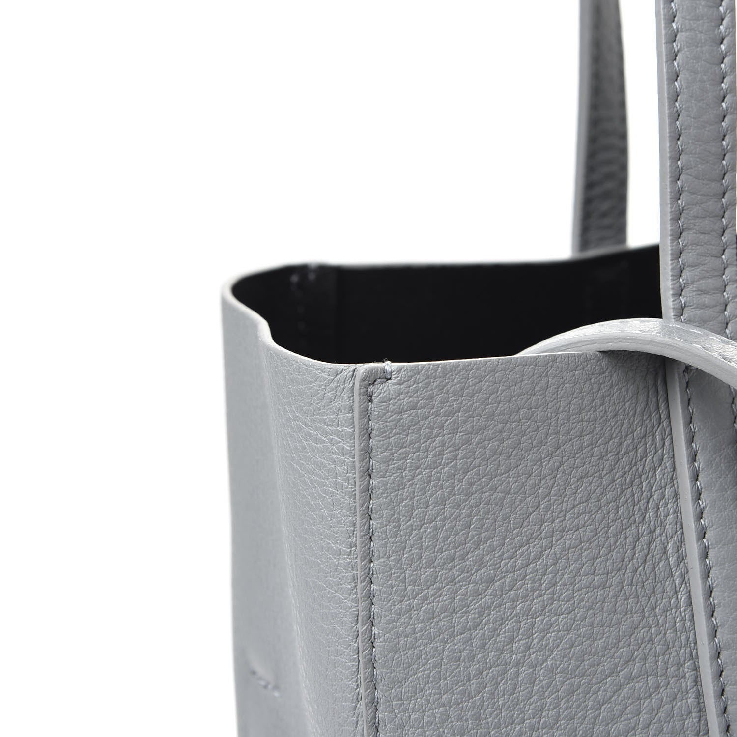 Balenciaga Calfskin XS Everyday Tote Balenciaga Grey Black 10 of 11