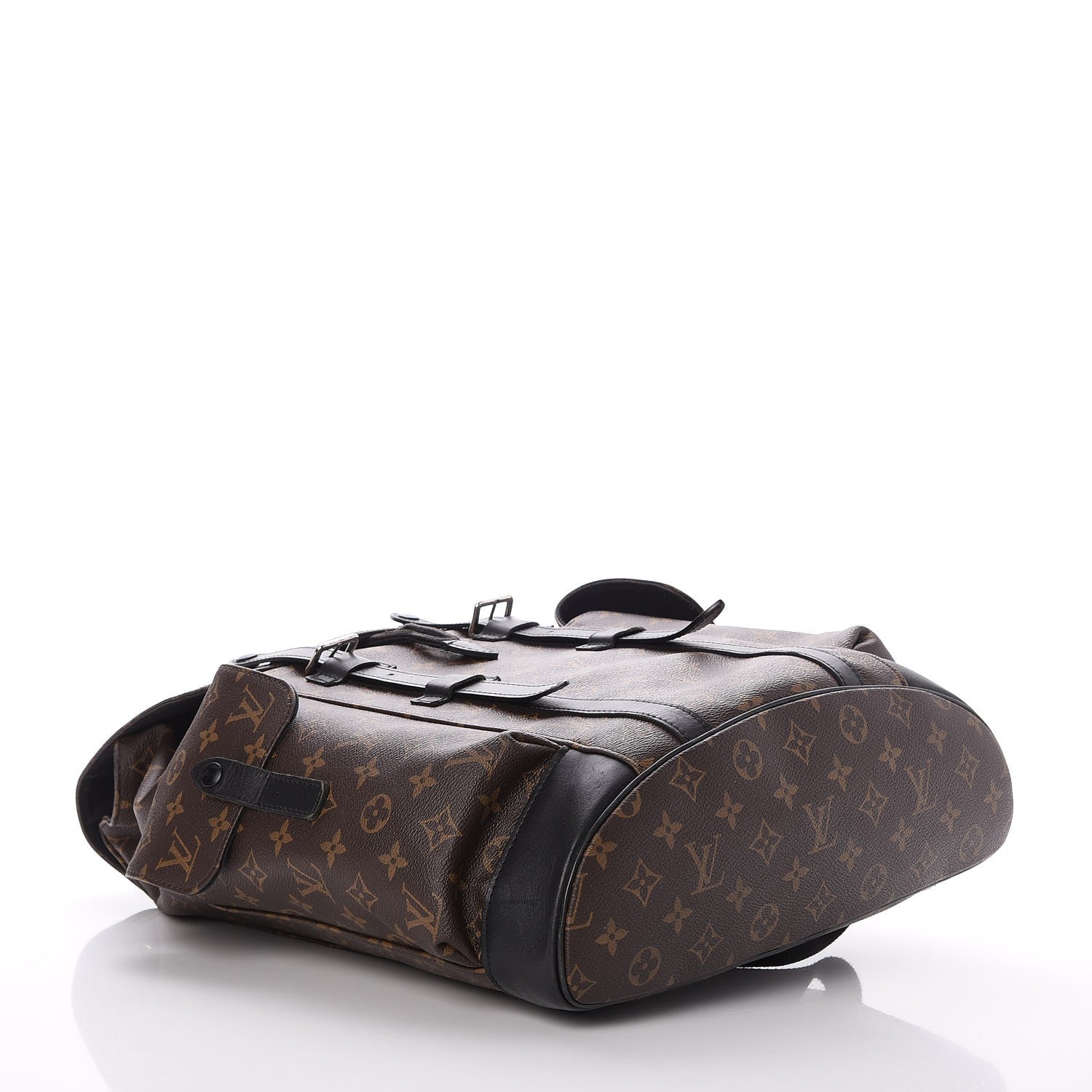 Louis Vuitton Monogram Macassar Christopher PM Backpack 4 of 9