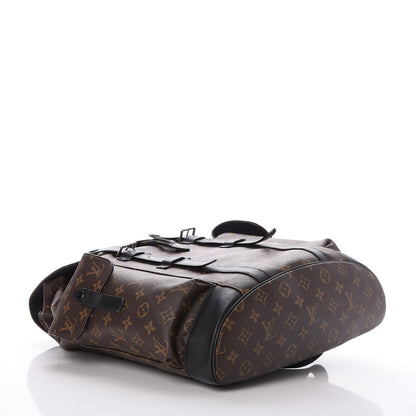 Louis Vuitton Monogram Macassar Christopher PM Backpack 4 of 9