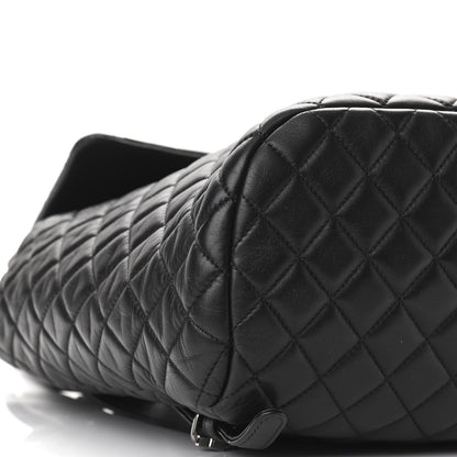 Chanel Lambskin Quilted Large Urban Spirit Backpack Black 8 of 10