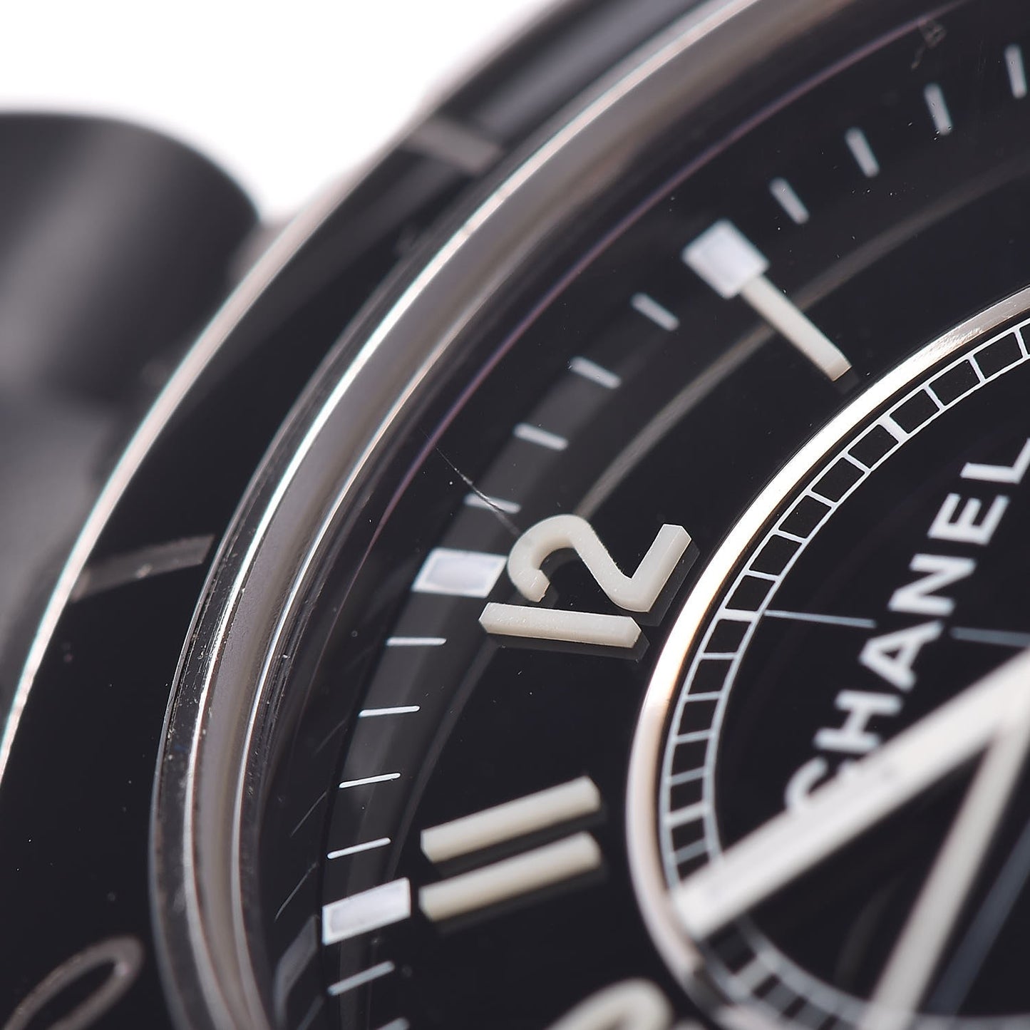 Stainless Steel Ceramic 38mm J12 Automatic Watch Black