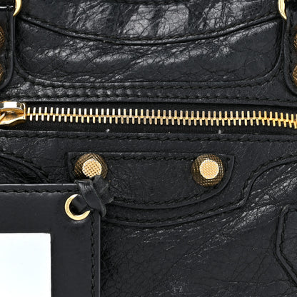 Balenciaga Agneau Giant 12 Gold Hardware Mini City Black 8 of 14