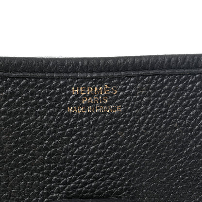 Hermes Togo Evelyne GM Black 6 of 10