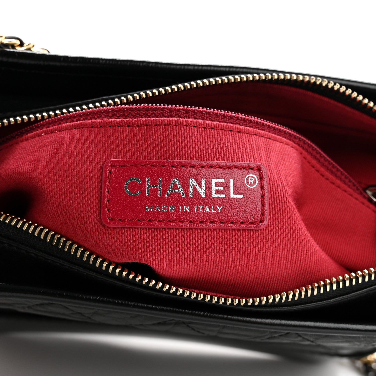 Chanel Aged Calfskin Quilted New Medium Gabrielle Hobo Black 6 of 11