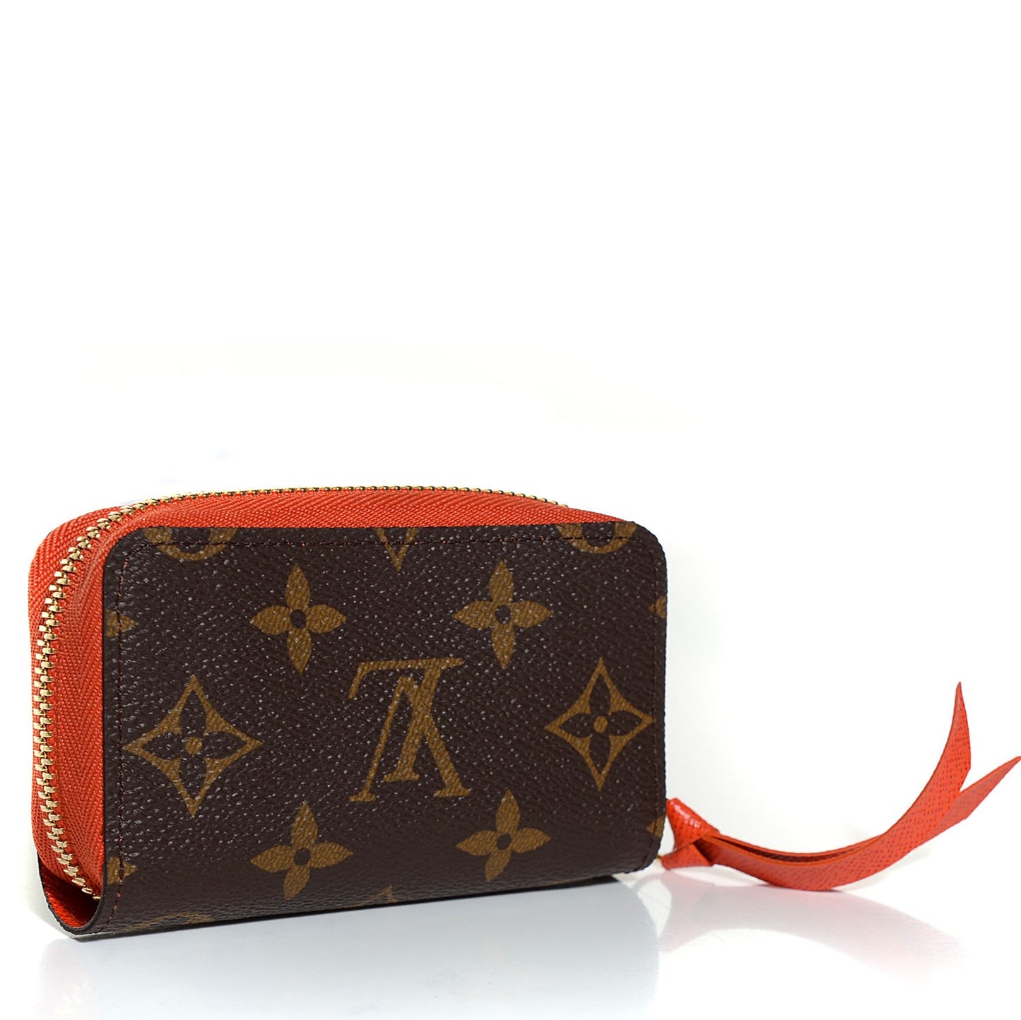 Monogram Zippy Mulitcartes Wallet Piment