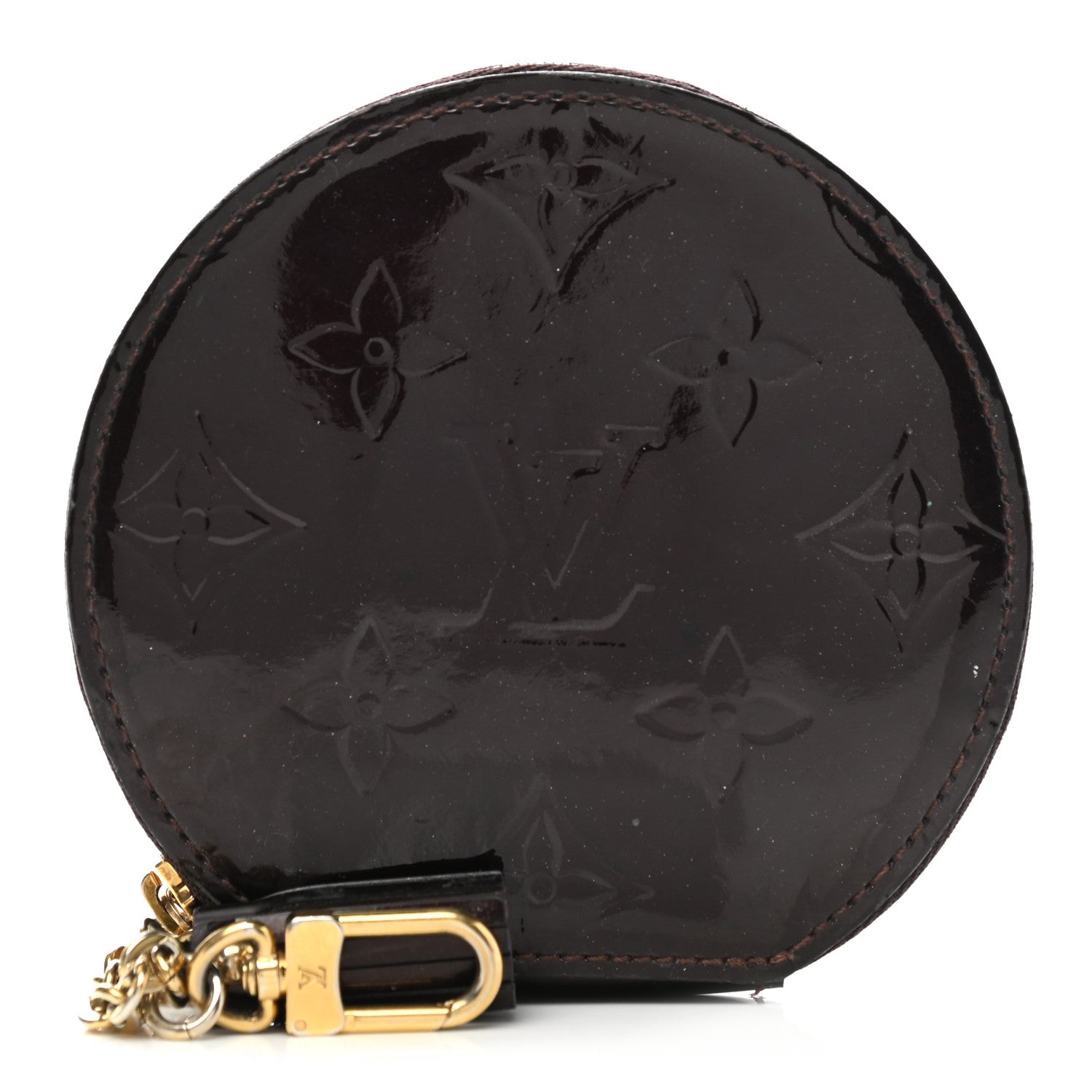 Louis Vuitton Vernis Chapeau Coin Purse Amarante 1 of 7