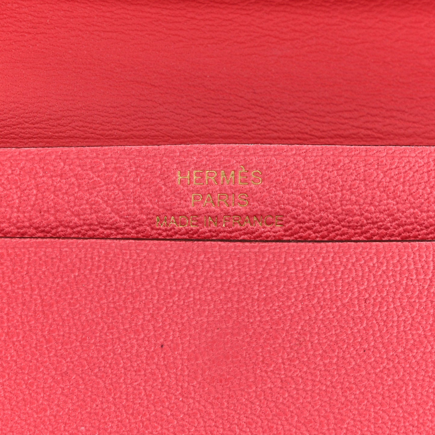 Chevre Mysore Mini Bearn Wallet Rose Lipstick