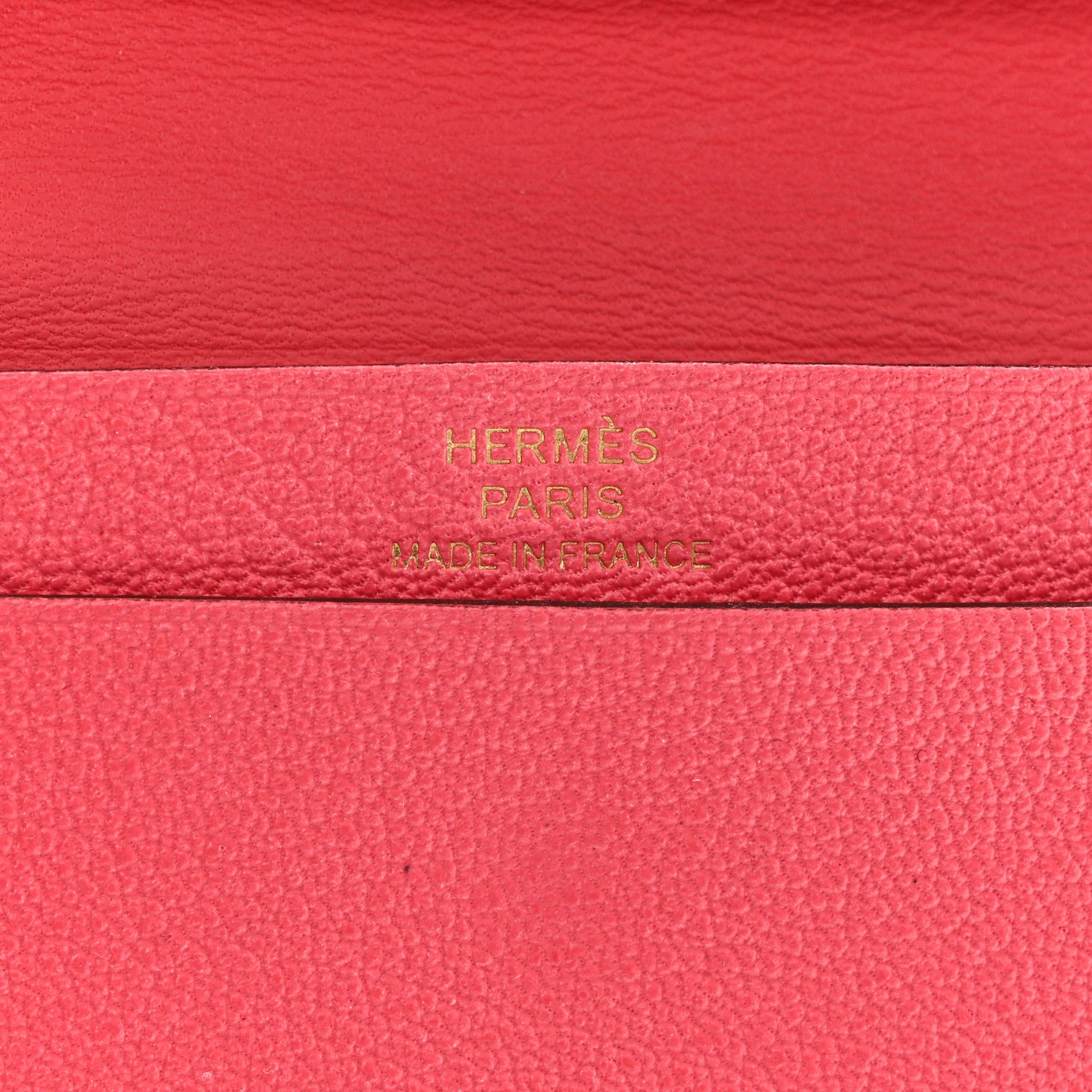Hermes Chevre Mysore Mini Bearn Wallet Rose Lipstick 7 of 12