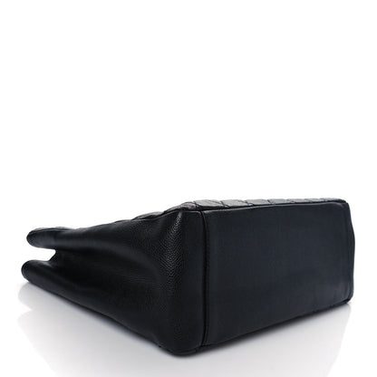 Chanel Caviar Quilted Grand Shopping Tote GST Black 4 of 10