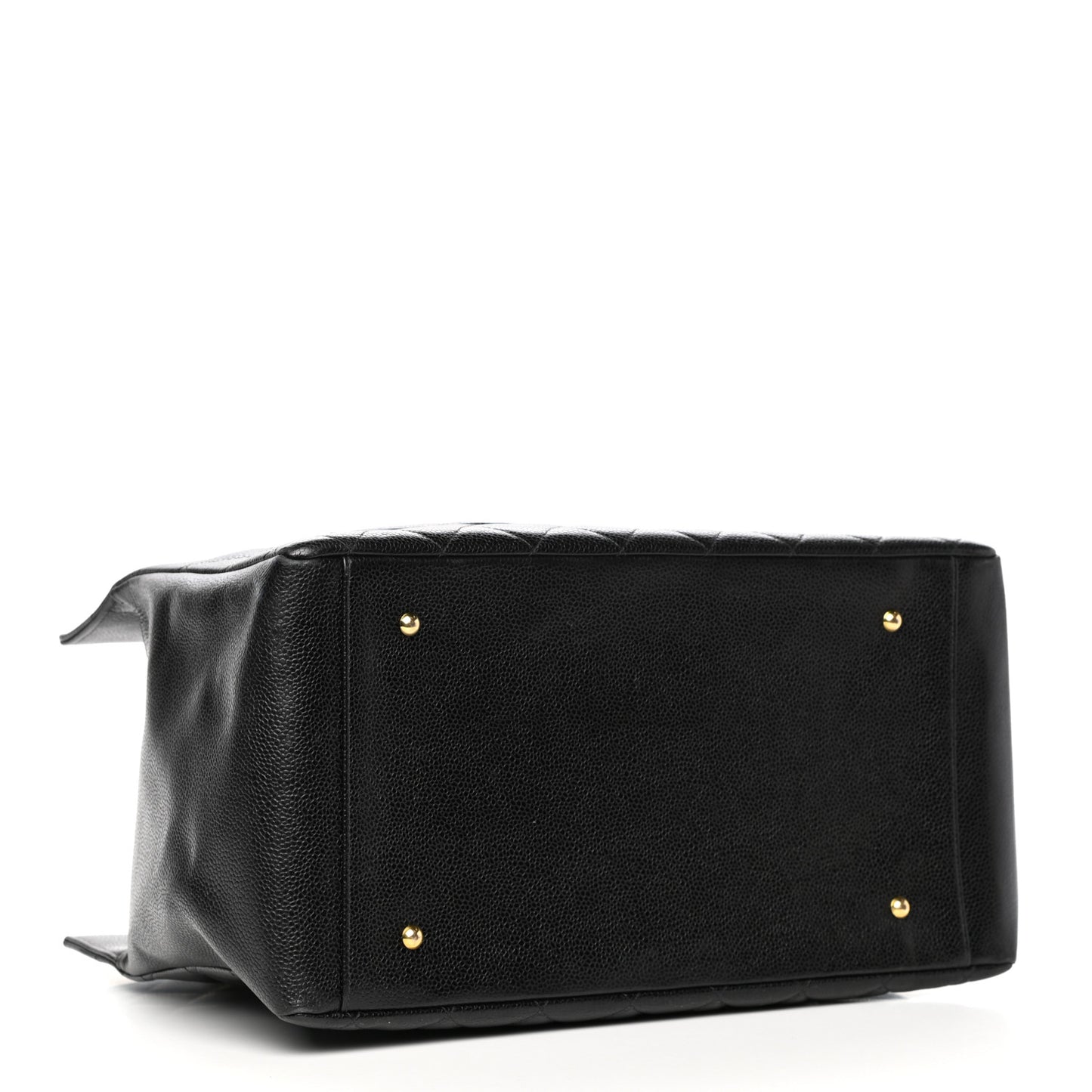 Caviar Quilted Grand Timeless Tote GTT Black