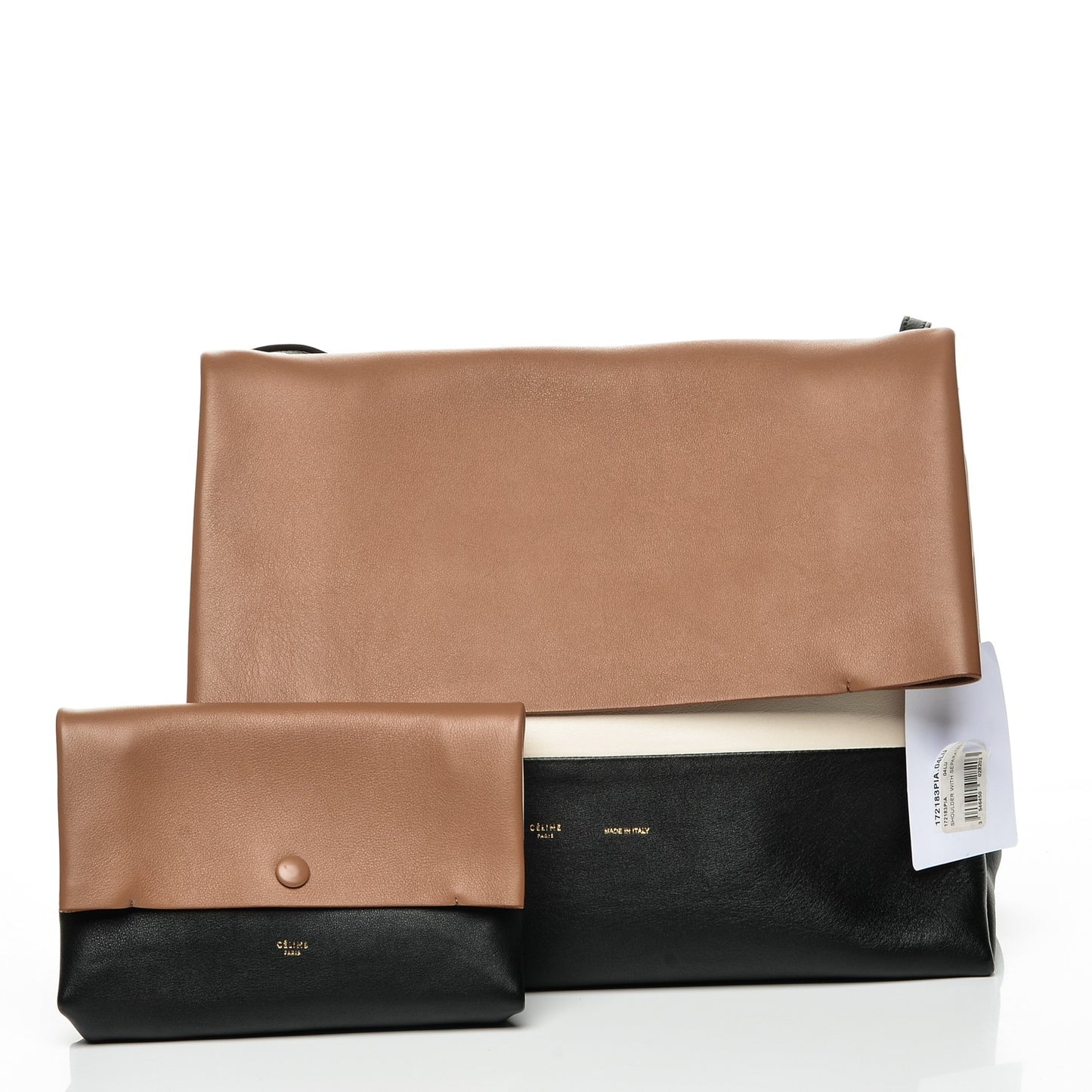 Calfskin All Soft Shoulder Bag Tan