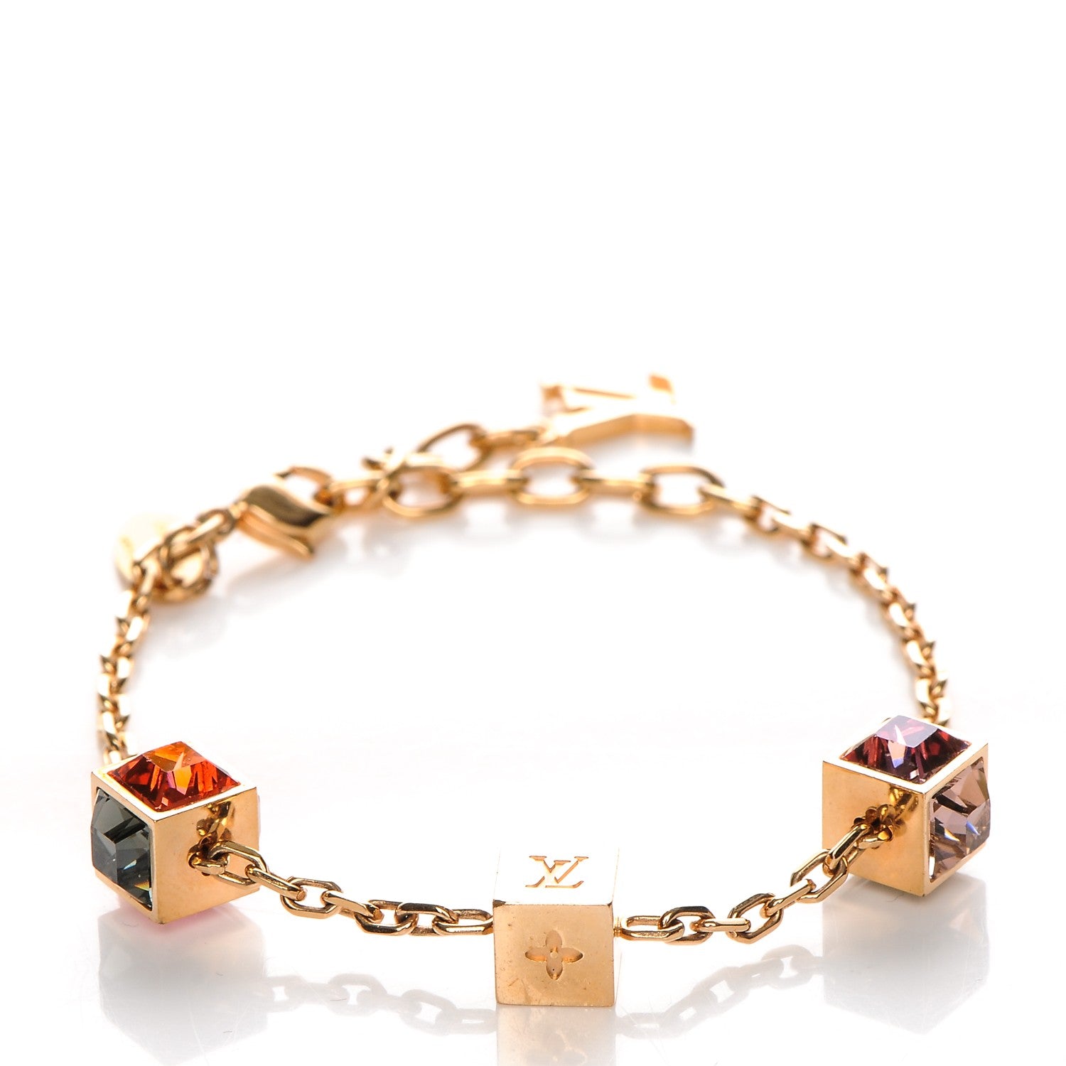Louis Vuitton Swarovski Gamble Bracelet Rose Gold 1 of 5