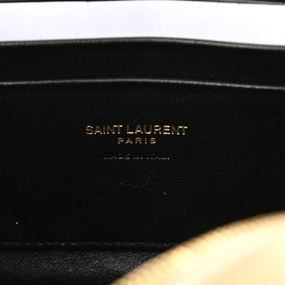 Saint Laurent Grain De Poudre Matelasse Monogram Mini Lou Camera Bag New Powder 6 of 9
