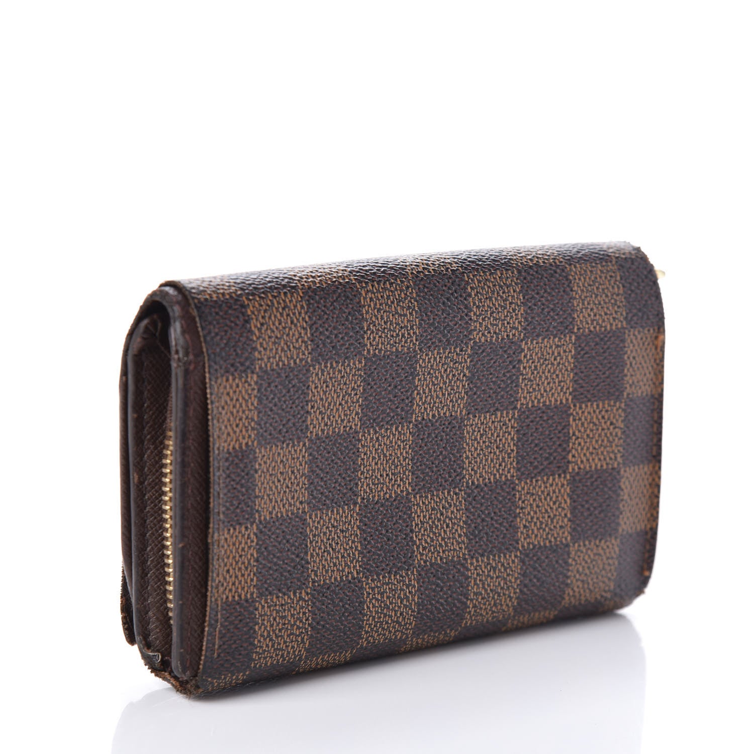 Louis Vuitton Damier Ebene Porte-Monnaie Tresor Wallet 3 of 10