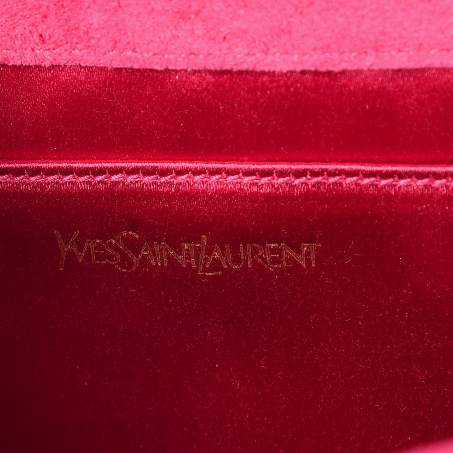 Patent Large Belle De Jour Clutch Fuchsia
