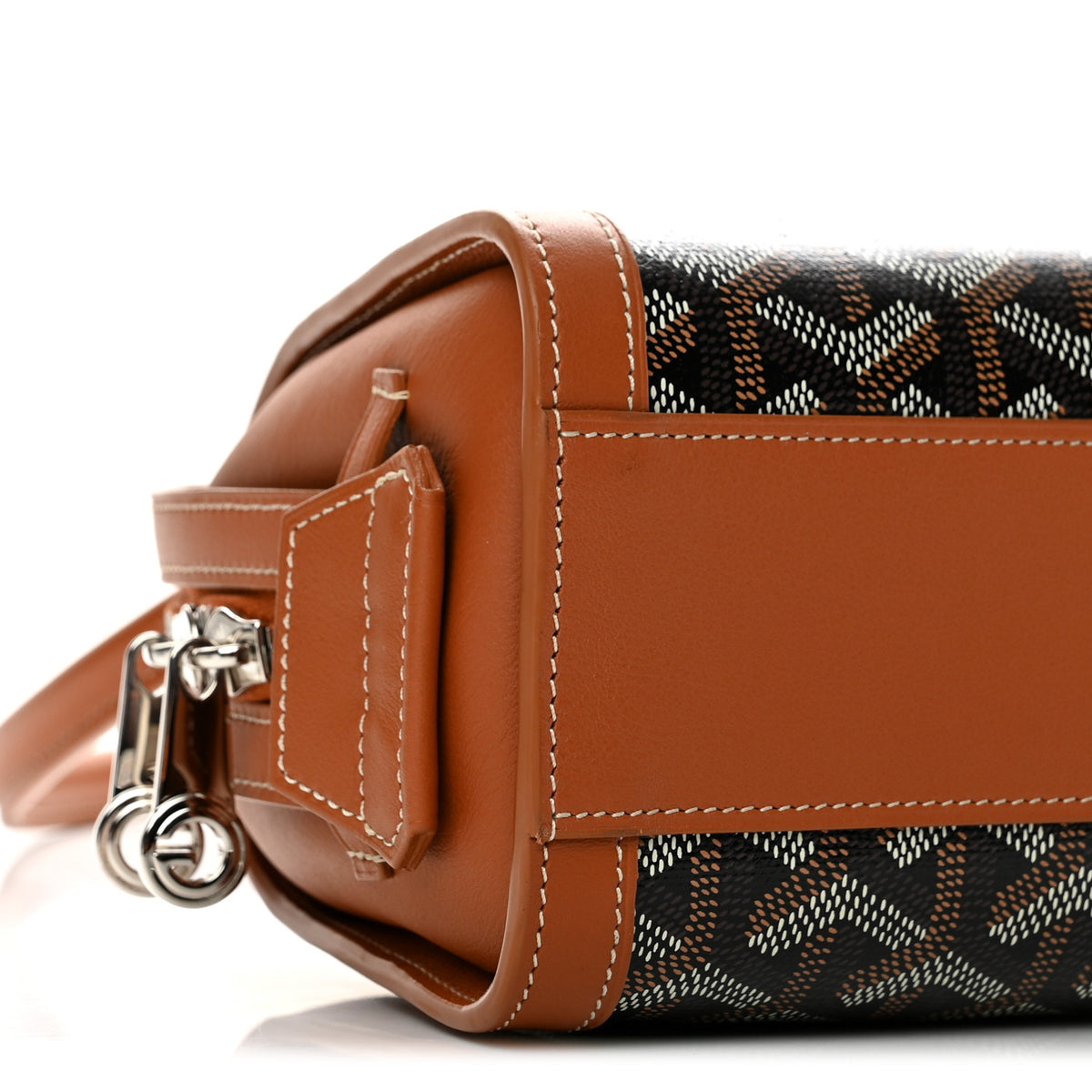 Goyard Goyardine Bonbonnière Bag Black Gold 9 of 13