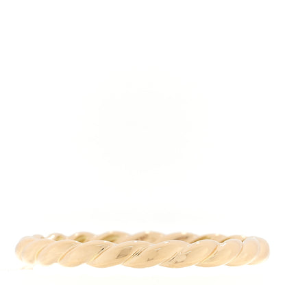 David Yurman 18K Yellow Gold 2.7mm Pave Flex Ring 60 9 1 of 4