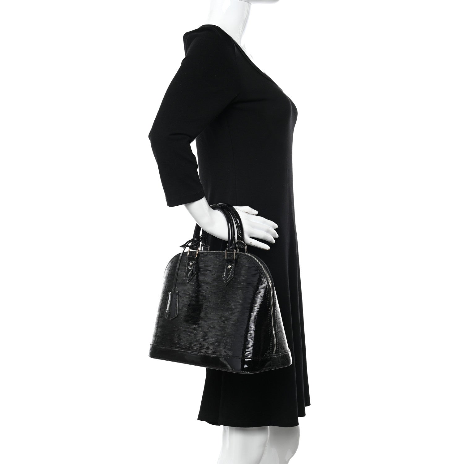Louis Vuitton Electric Epi Alma PM Black 2 of 15