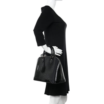 Louis Vuitton Electric Epi Alma PM Black 2 of 15