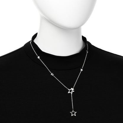 Tiffany Sterling Silver Star Lariat Necklace 2 of 6