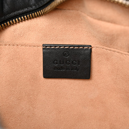 Gucci Calfskin Matelasse Small GG Marmont Chain Shoulder Bag Black 6 of 11