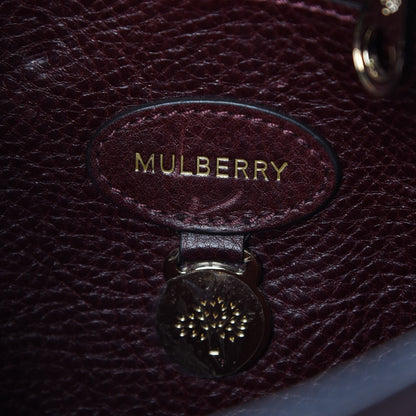 Mulberry Natural Leather Bayswater Oxblood 6 of 11