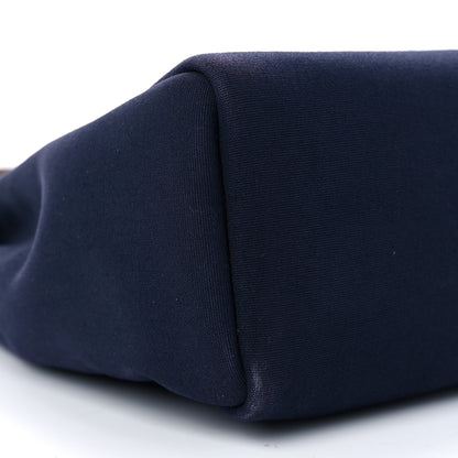 Hermes Toile Vache Calfskin Herbag 30 PM Navy Bleu 8 of 12
