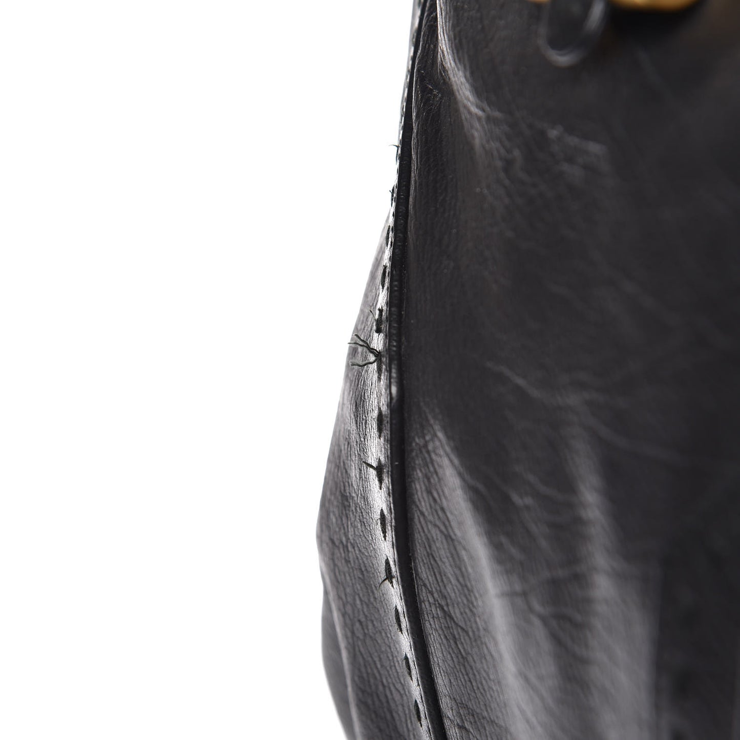 Calfskin Oversized Muse Black