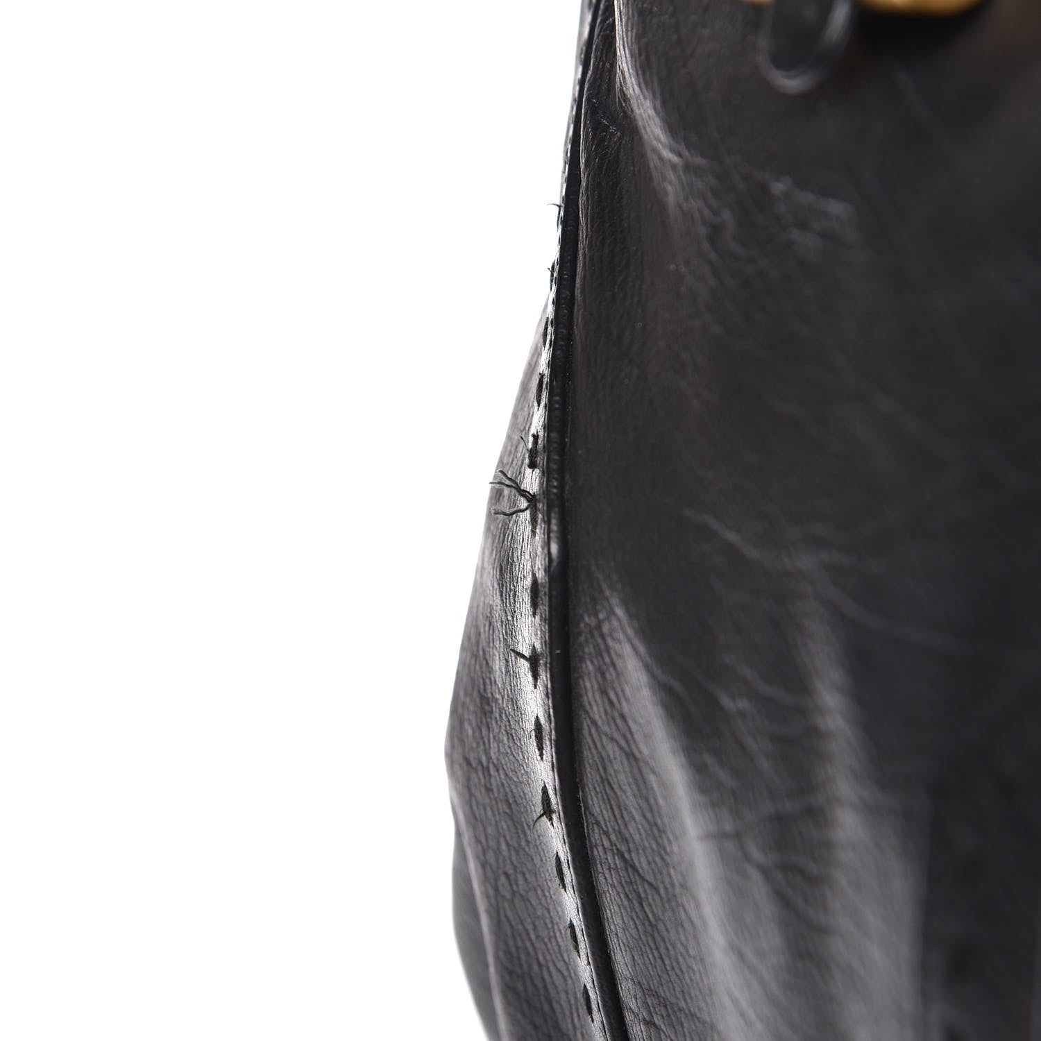 Saint Laurent Calfskin Oversized Muse Black 13 of 17