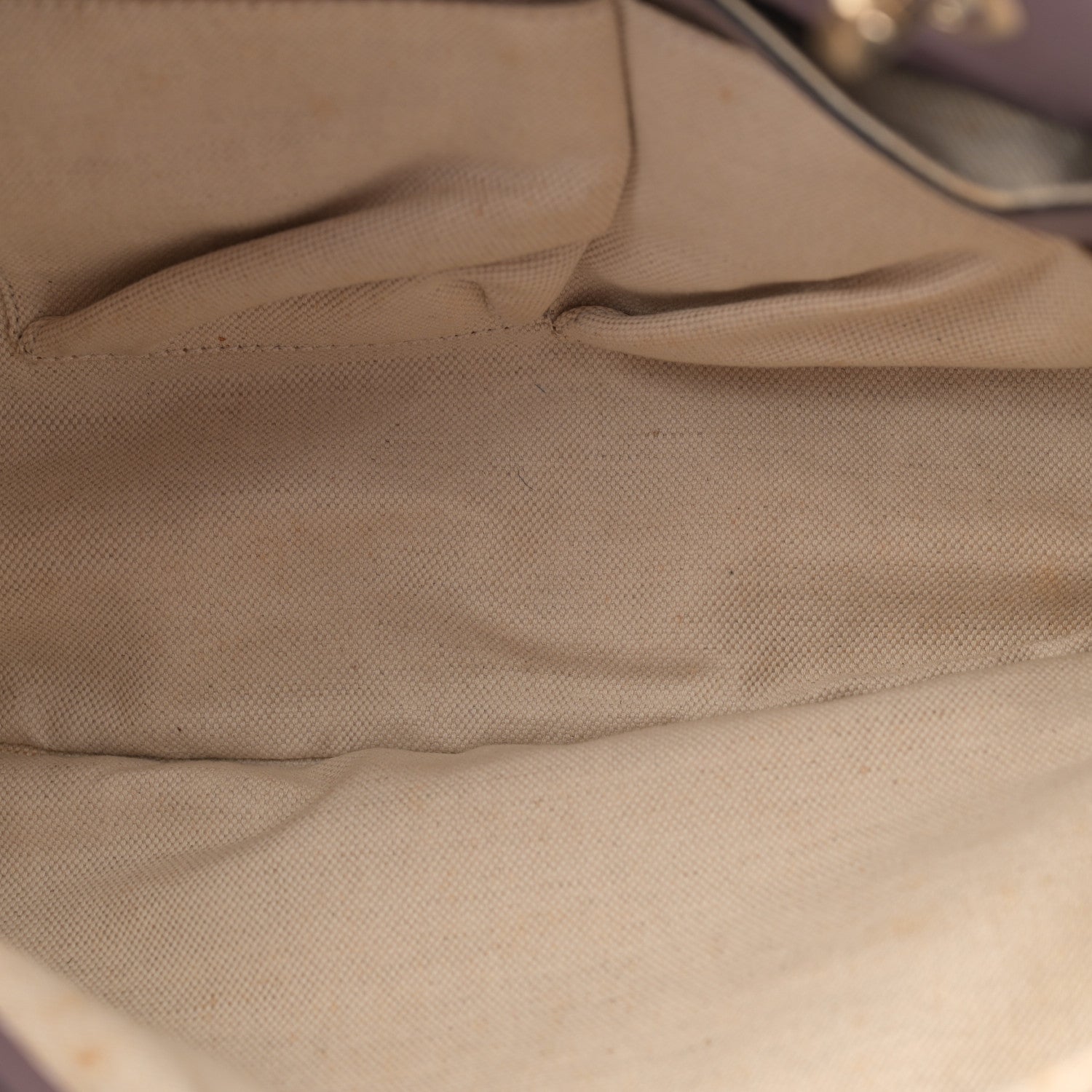 Gucci Pebbled Calfskin Medium Bamboo Shopper Tote Purple 5 of 16