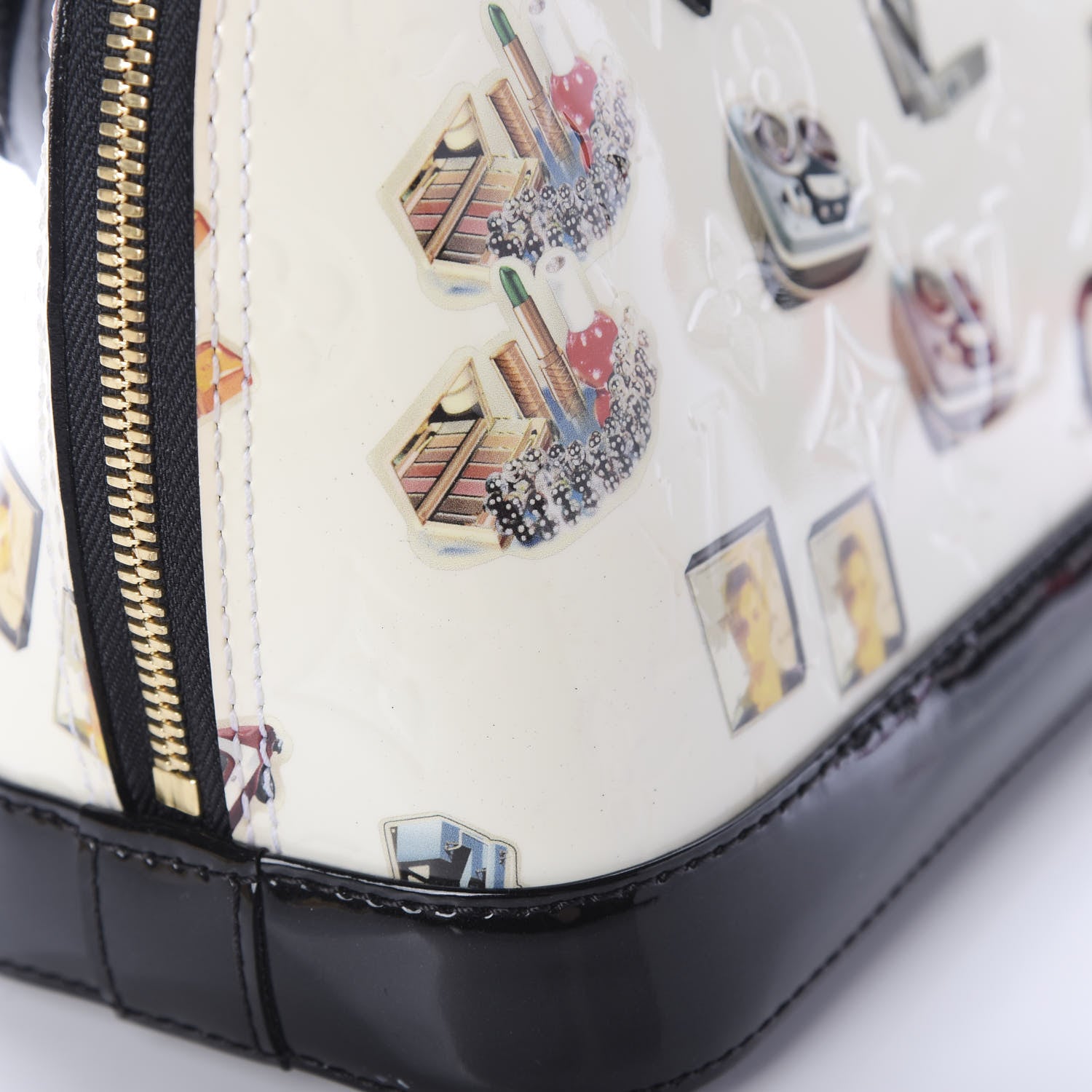 Louis Vuitton Vernis Stickers Alma BB 9 of 9