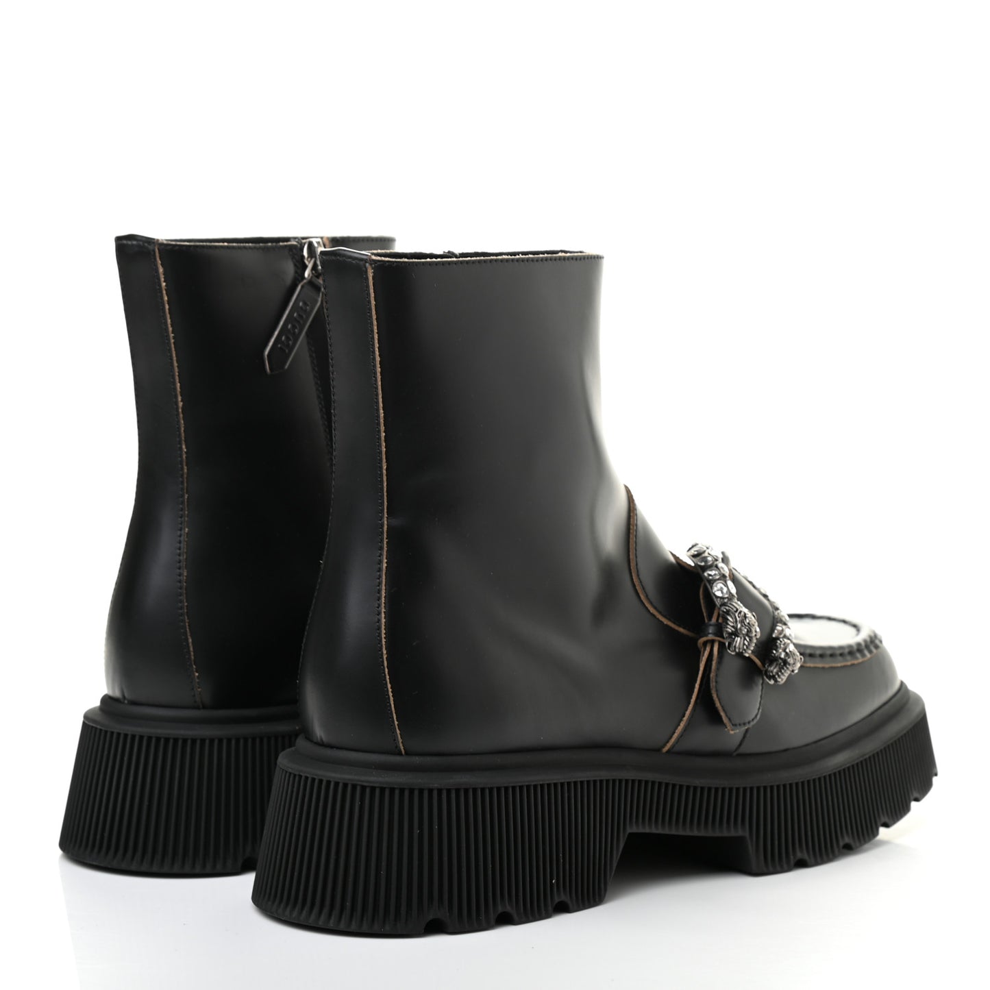 Cordovan Lux Dionysus Hunder Boots 40 Black