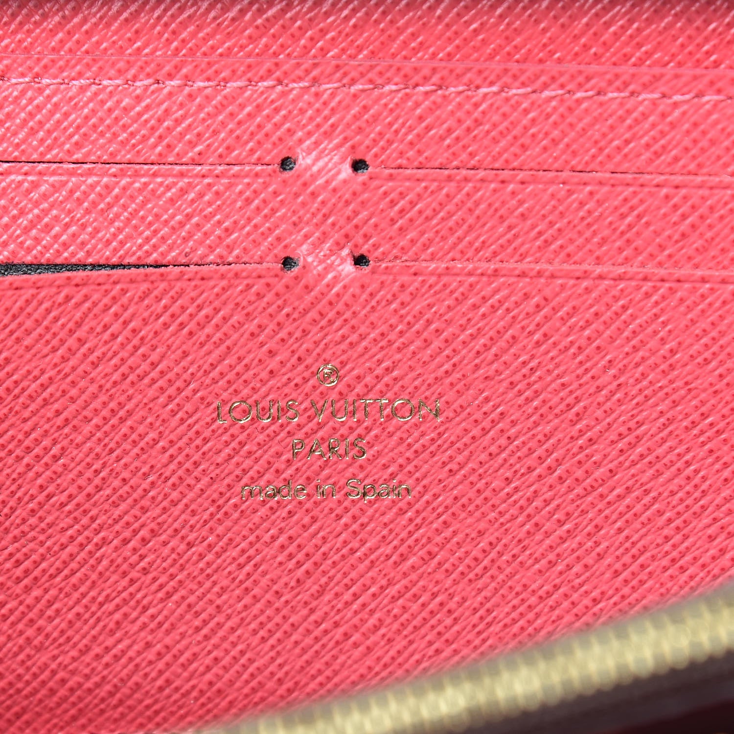 Louis Vuitton Monogram Clemence Wallet Grenade 6 of 8