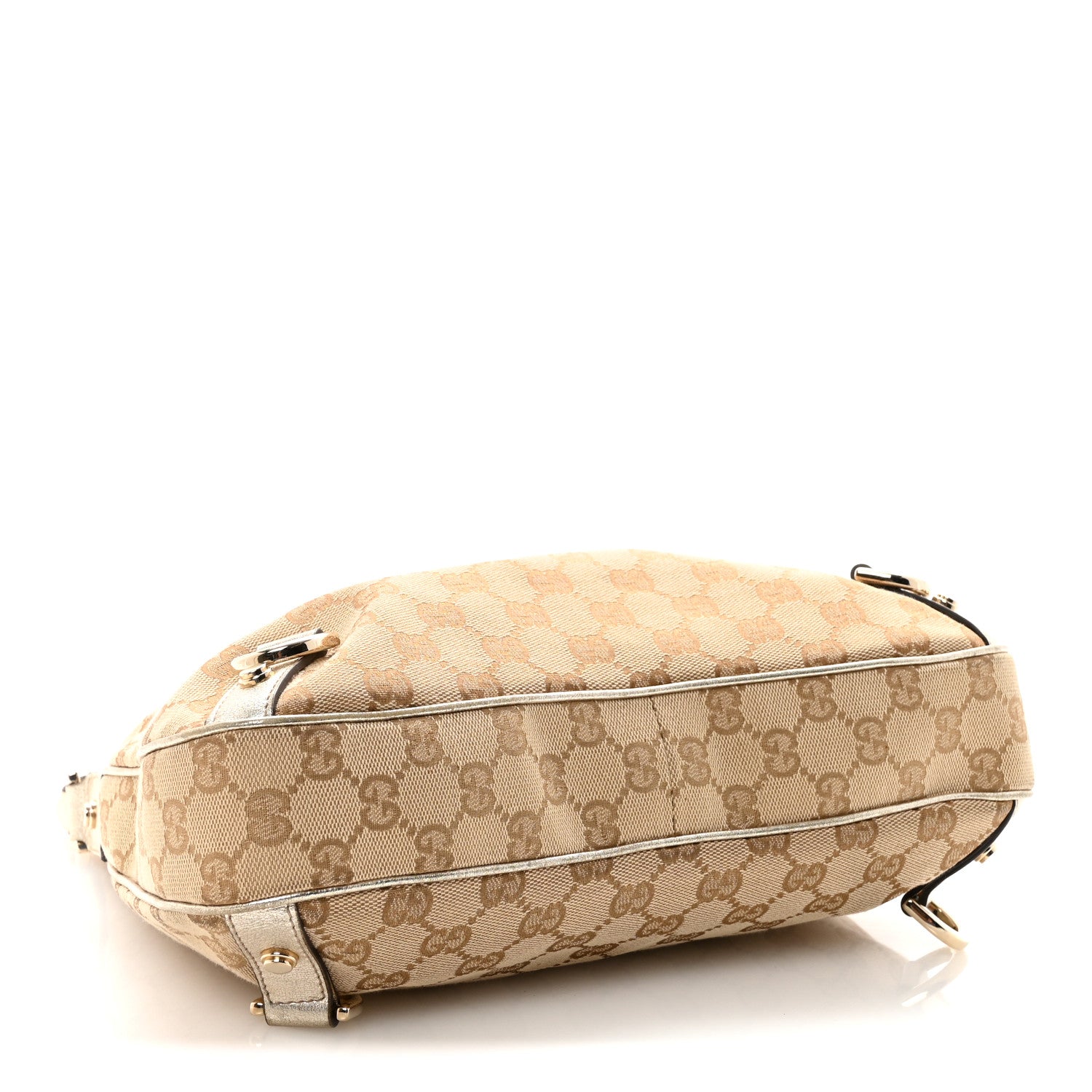 Gucci Monogram Medium Abbey D Ring Hobo Off White 4 of 10