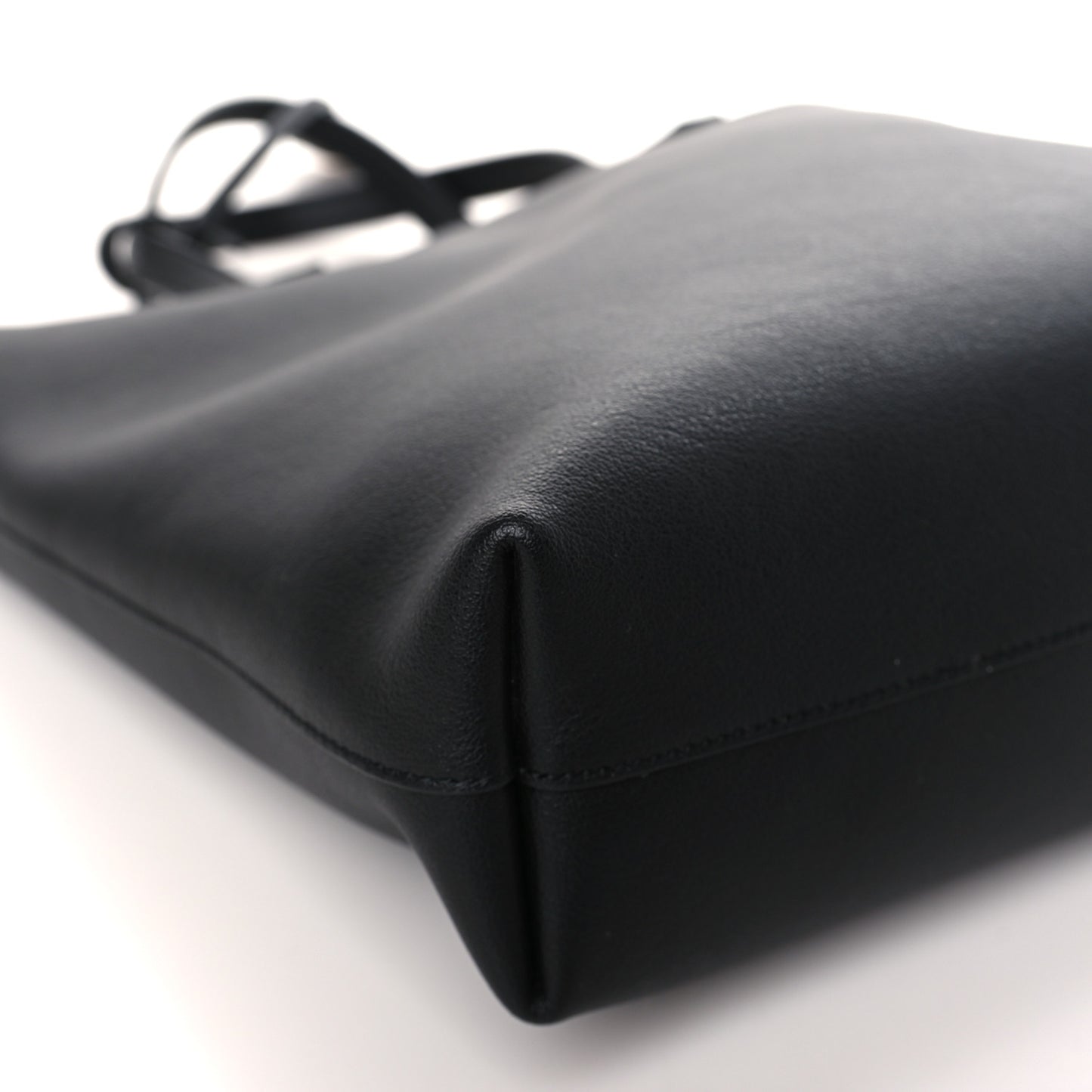 Calfskin Toy Shopping Tote Black