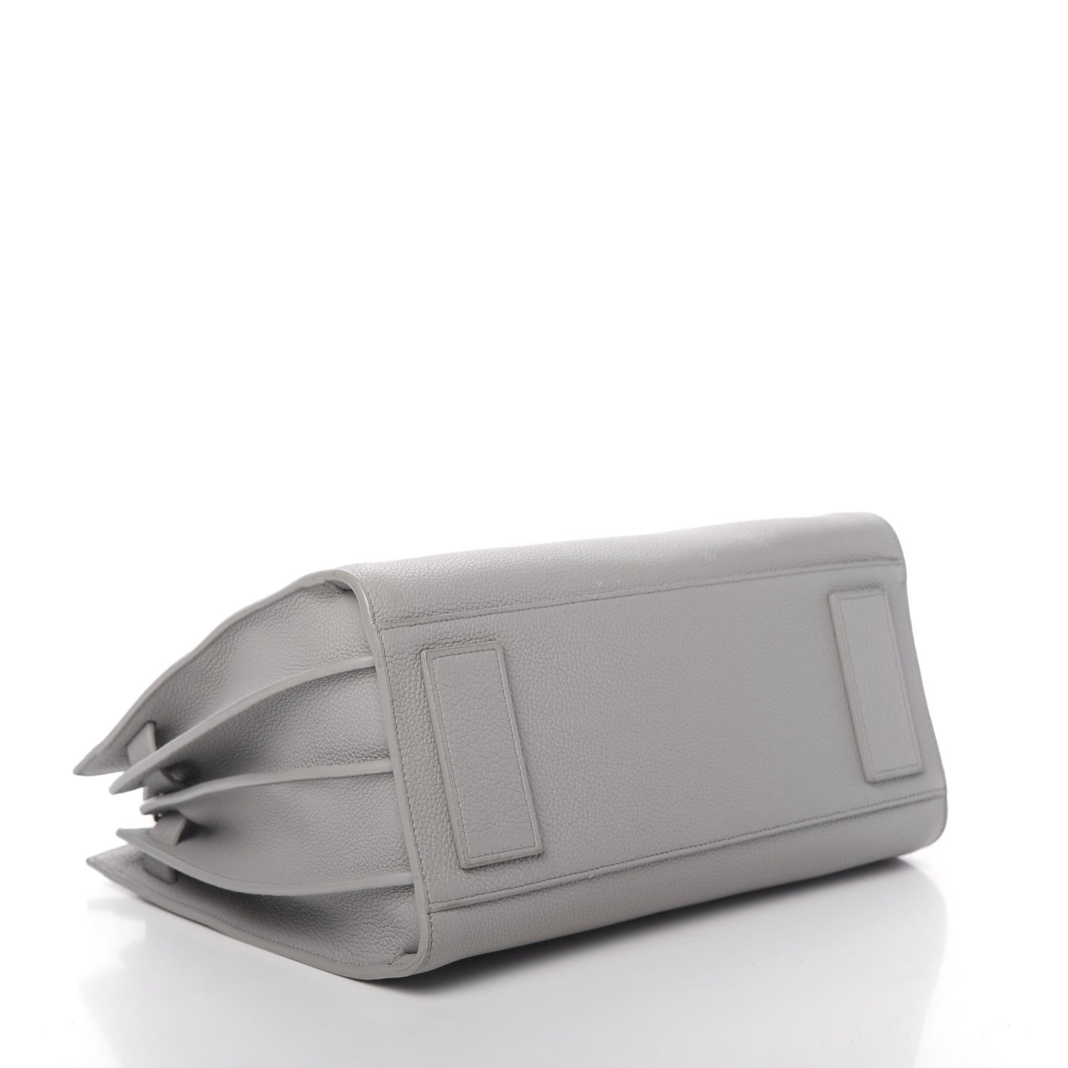 Saint Laurent Grained Calfskin Small Supple Sac De Jour Grey 5 of 13