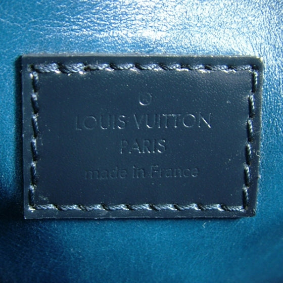 Louis Vuitton Crocodile Ostrich Ayers Monogram Mirage Delft Navy 8 of 10