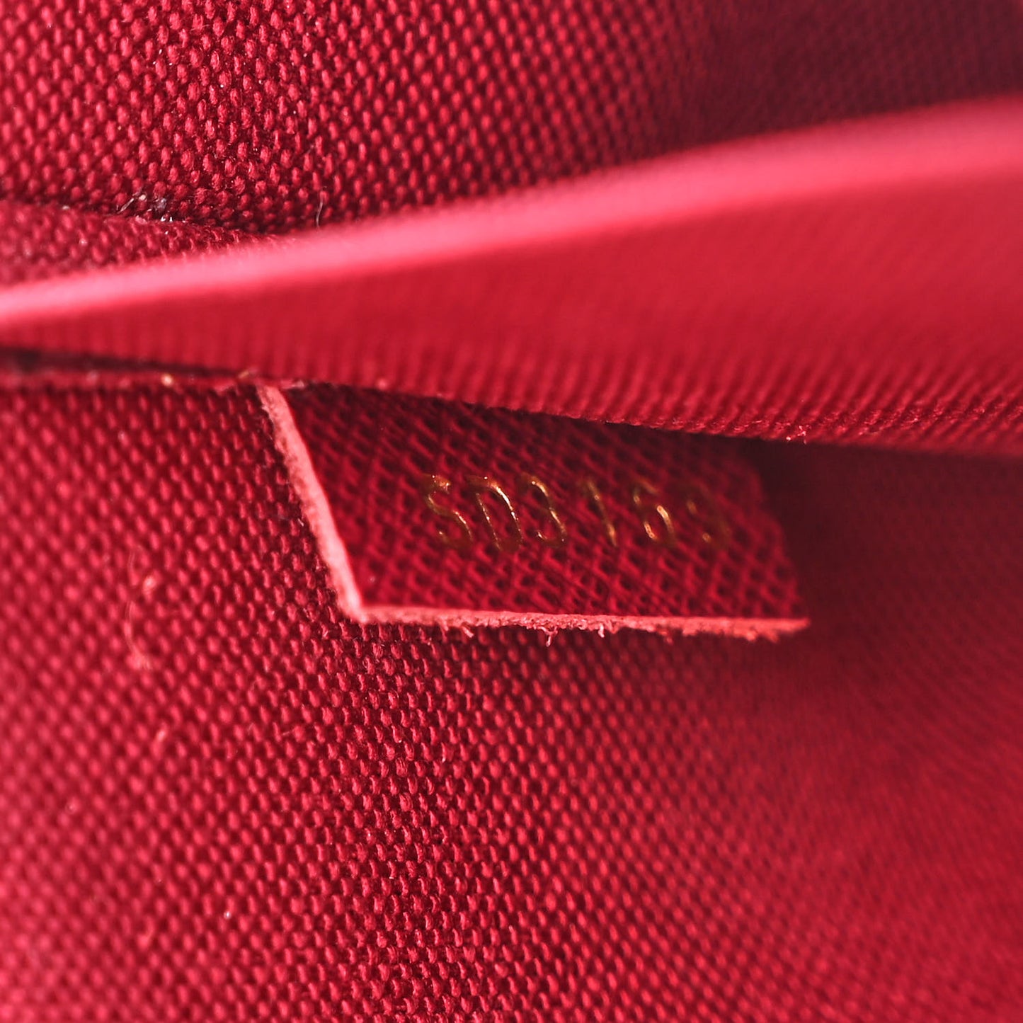 Monogram Pochette Felicie Chain Wallet Fuchsia