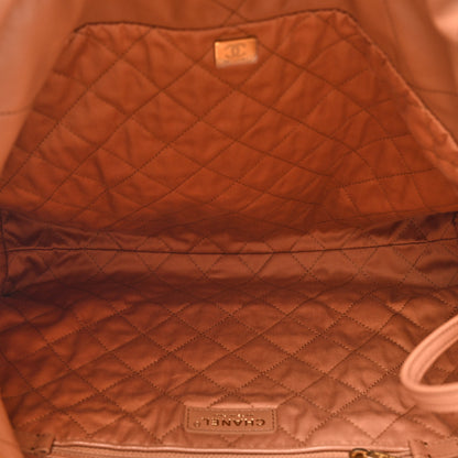 Chanel Shiny Calfskin Quilted Chanel 22 Brown 6 of 12