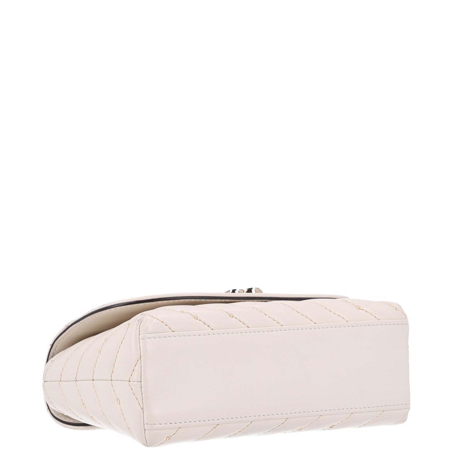 Jimmy Choo Nappa Quilted Avenue Curve Latte 4 of 10