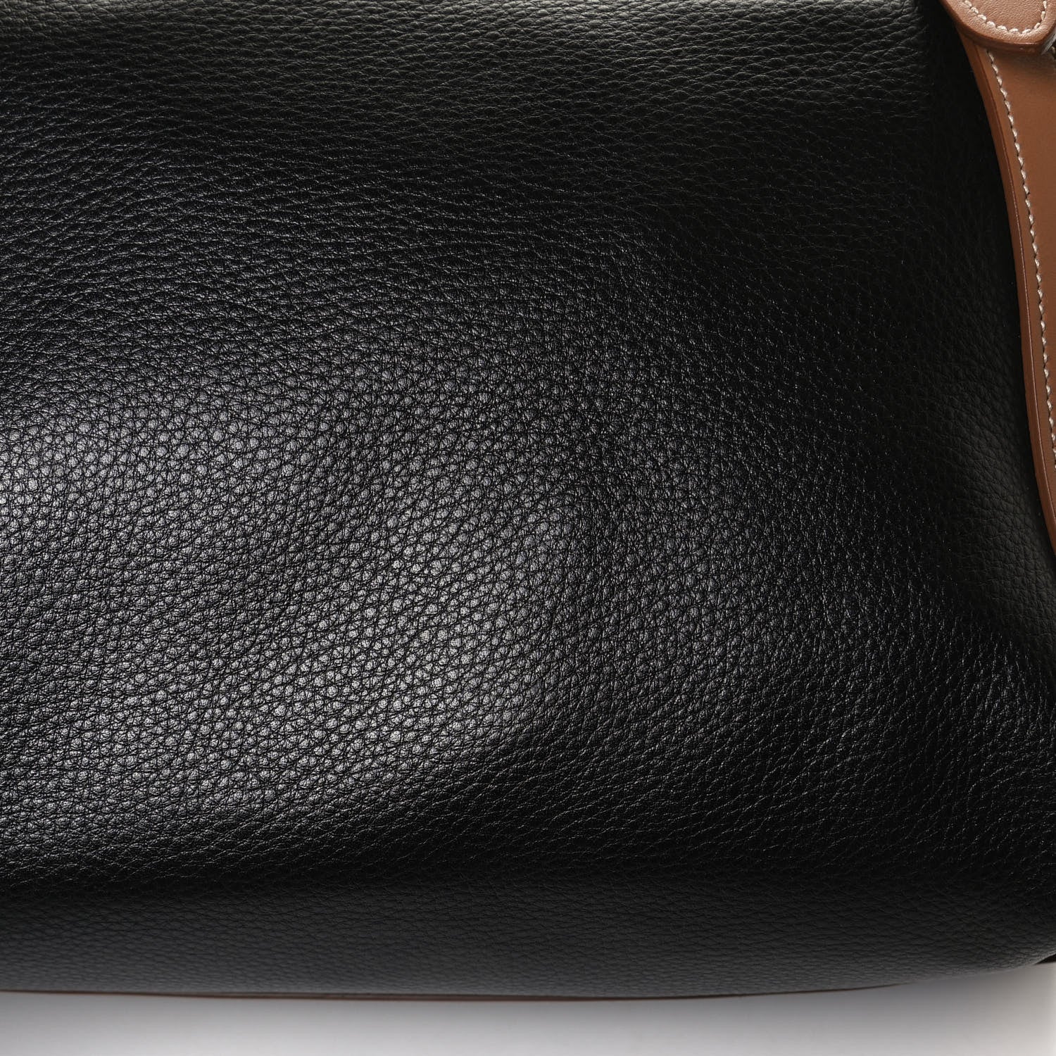 Prada Vitello Phenix Shopping Tote Black Caramel 11 of 12