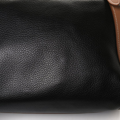 Prada Vitello Phenix Shopping Tote Black Caramel 11 of 12