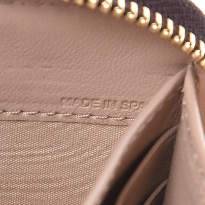 Chloe Calfskin Marcie Long Zip Around Wallet Black Raisin 7 of 7