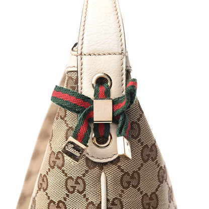 Gucci Monogram Large Princy Hobo Off White 13 of 14