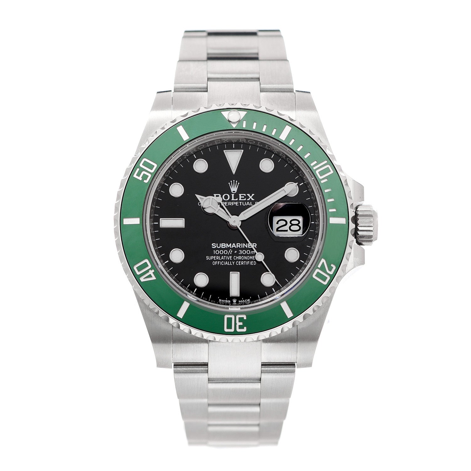 Rolex Stainless Steel 41mm Oyster Perpetual Submariner Date Starbucks Watch Black 126610LV 1 of 6