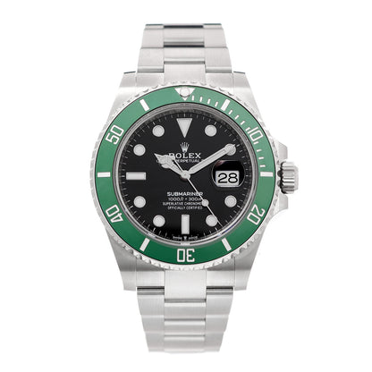 Rolex Stainless Steel 41mm Oyster Perpetual Submariner Date Starbucks Watch Black 126610LV 1 of 6