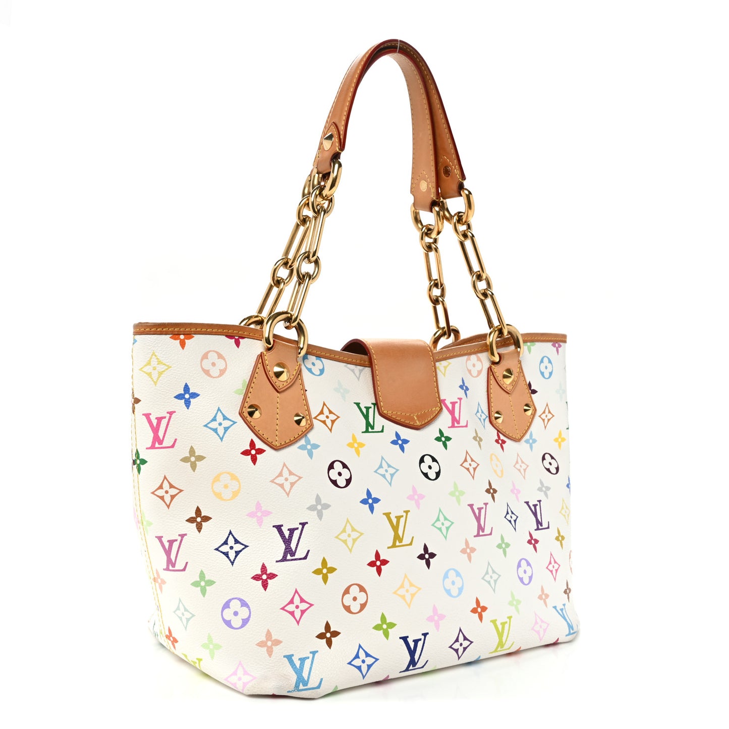 Monogram Multicolor Annie GM White
