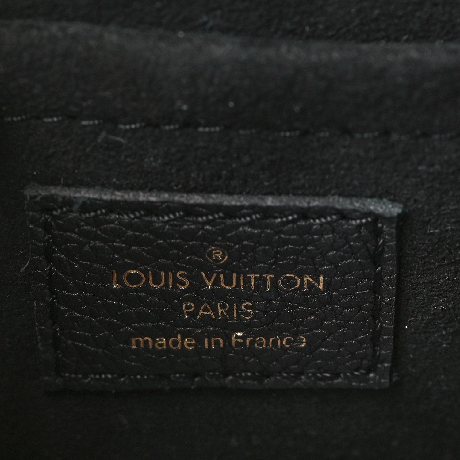 Louis Vuitton Grained Calfskin Lockme Tender Black 5 of 7
