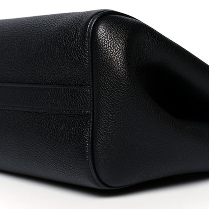 Celine Grained Calfskin Small Folded Cabas Black 10 of 10